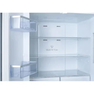 یخچال فریزر ساید بای ساید ایکس ویژن سفید مدل TF541 ظرفیت ۲۸ فوت استیل
