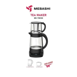 چای ساز مباشی مدل ME-TM308 با 24ماه گارانتی گلدن ای تی سرویس (ضمانت اصالت کالا) + 12 ماه بیمه شرکتی