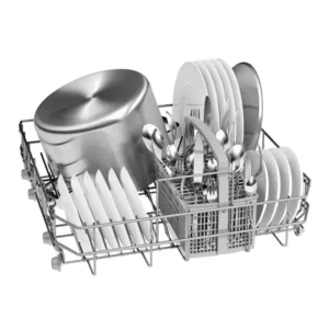 ظرفشویی بوش 12 نفره سری 4 بوش سفید مدل SMS45DW10Q/ SMS45DI10Q با 24ماه گارانتی گلدن ای تی سرویس (ضمانت اصالت کالا) + 12 ماه بیمه شرکتی